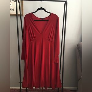 Tiana B Red Dress, 1X